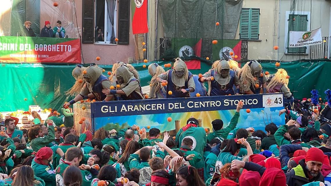 Battaglia delle arance a Ivrea ... Tutto quel che c'&egrave; da sapere