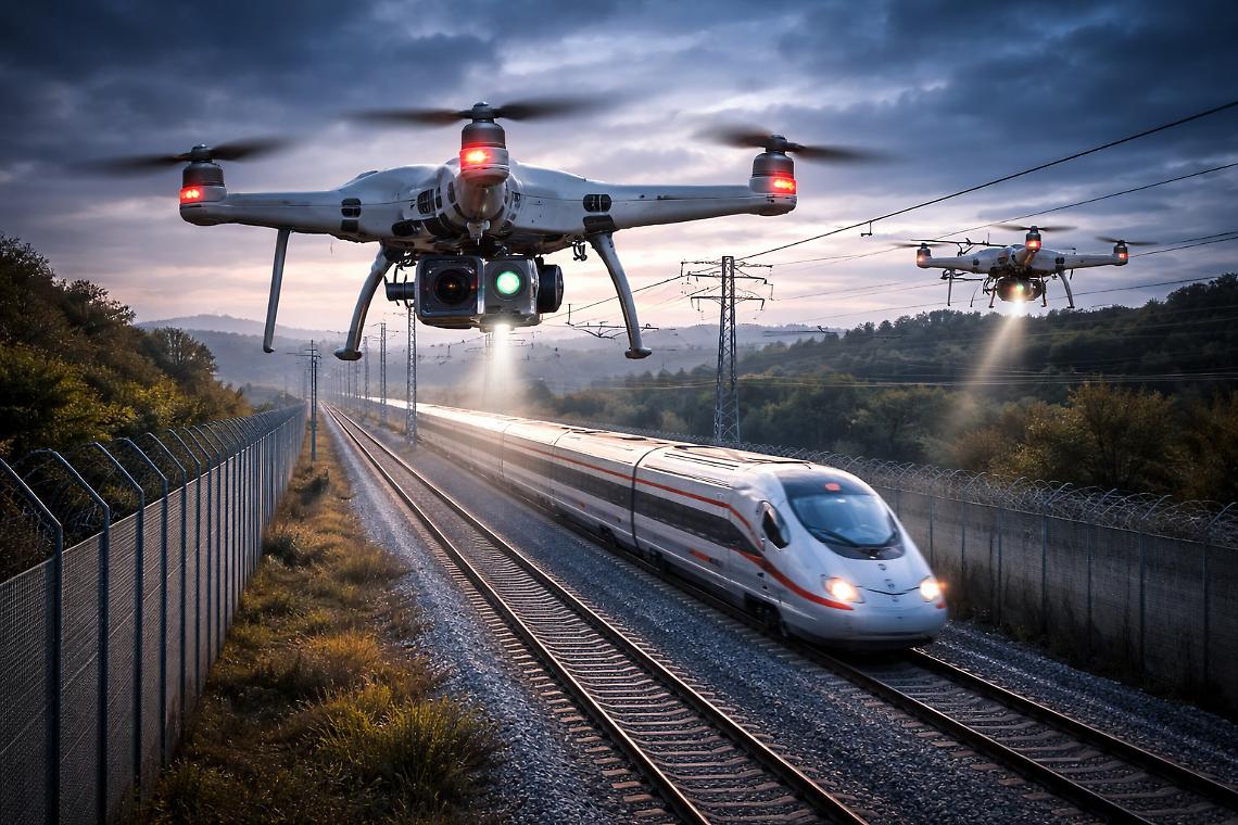 Droni e IA contro i sabotaggi all&rsquo;Alta Velocit&agrave;