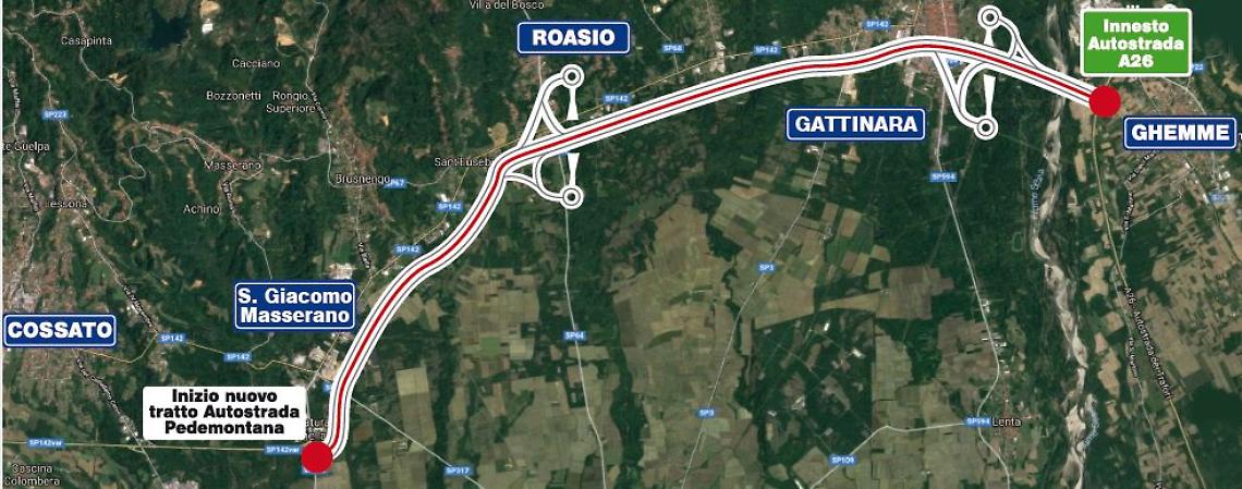 Santhi&agrave; snodo chiave della Pedemontana: aggiornato il piano per i materiali da costruzione