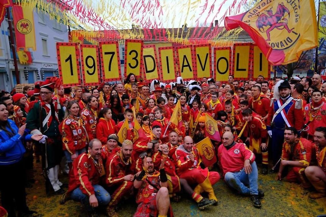 I Diavoli conquistano Ivrea: trionfo al Carnevale 2026, ecco tutte le classifiche di squadre e carri