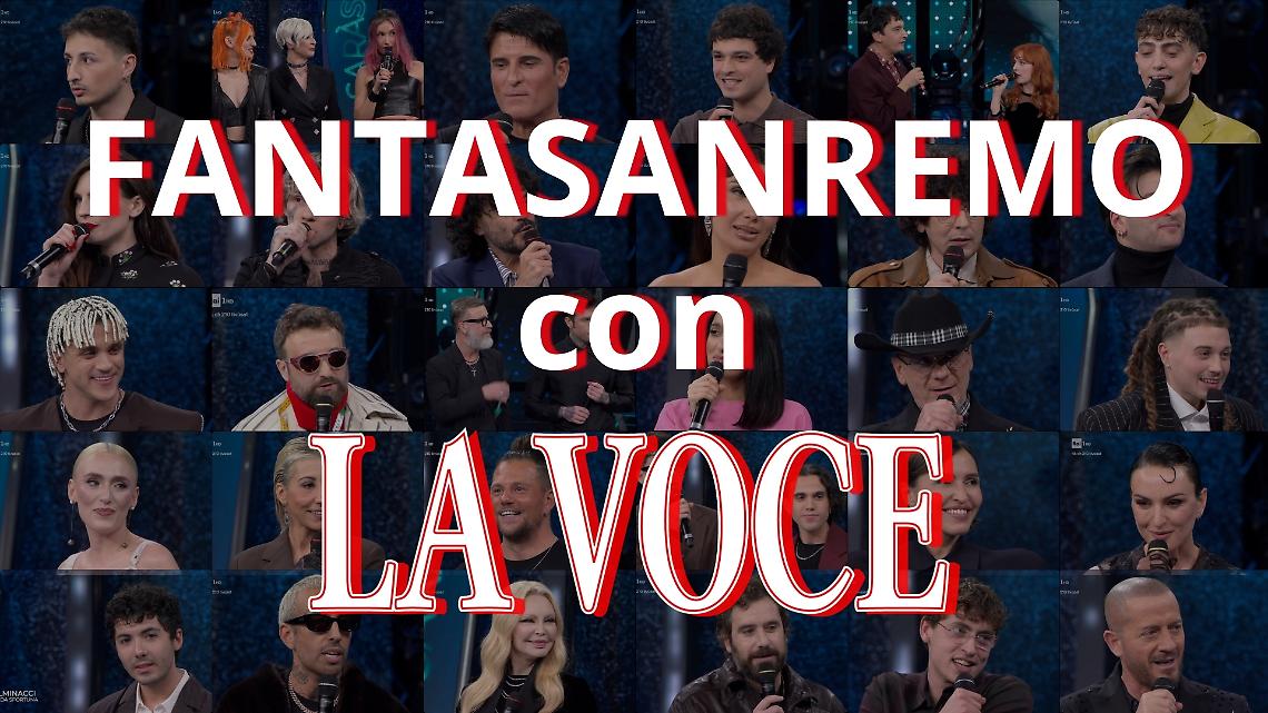 FantaSanremo 2026 con LA VOCE