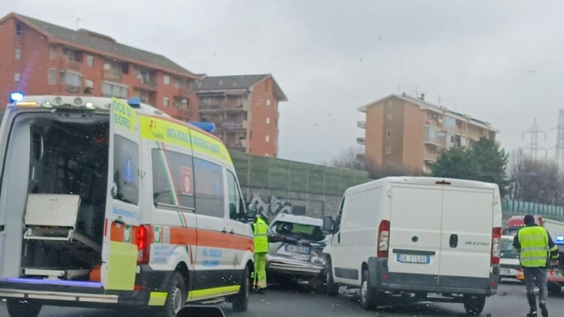 Scontro sulla tangenziale