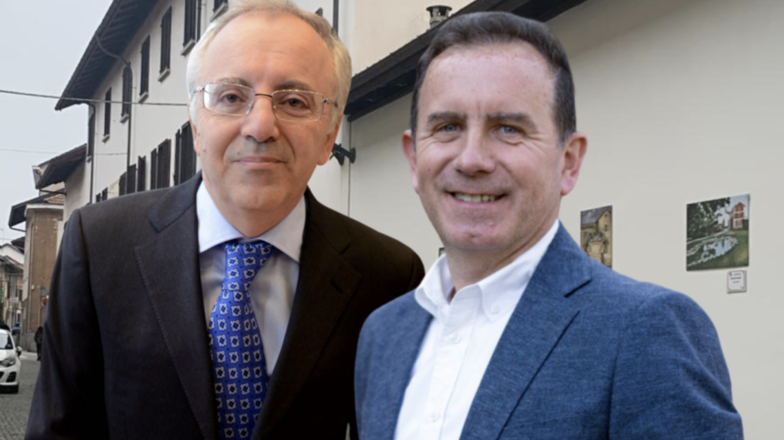 Il sindaco Vittorio Rocchietti (a destra)chiama in causa il Prefetto Donato Cafagna (a sinistra)