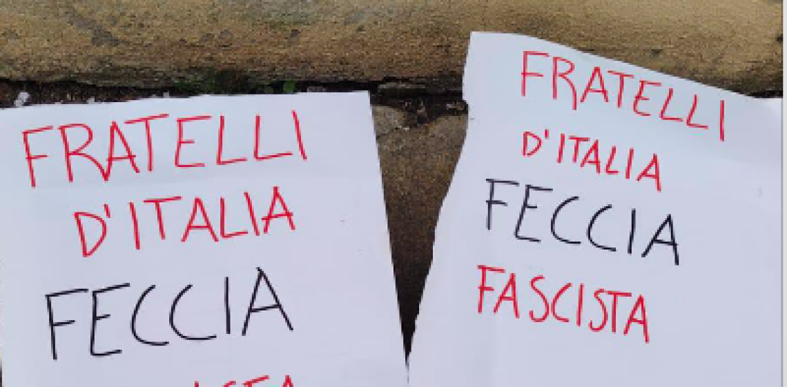 Insulti al gazebo di Fratelli d'Italia a Chieri, intervengono le forze dell'ordine: l'allarme di Davide Nicco