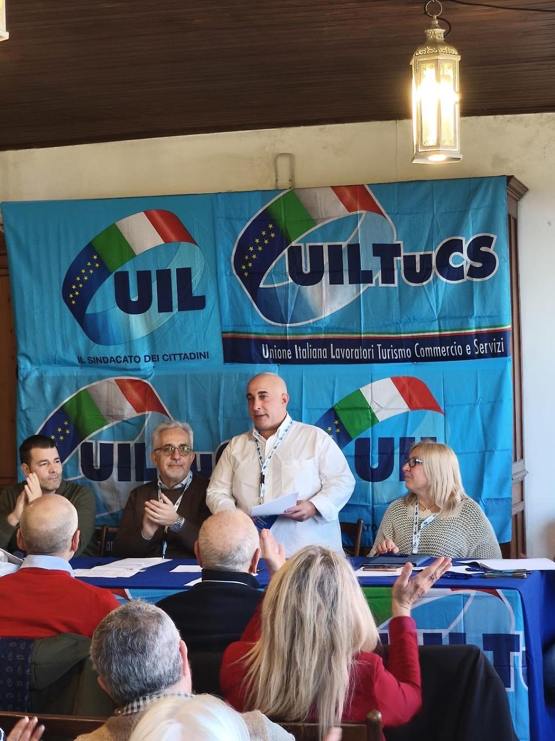 UILTuCS Ivrea e Canavese, Sciarra riconfermato all&rsquo;unanimit&agrave; al III Congresso