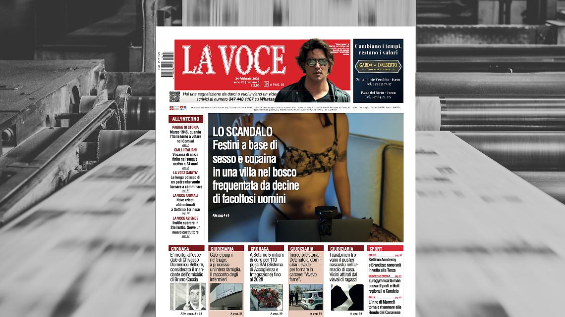 Scandalo in Canavese: Festini a base di sesso e cocaina in una villa nel bosco frequentata da decine di facoltosi uomini