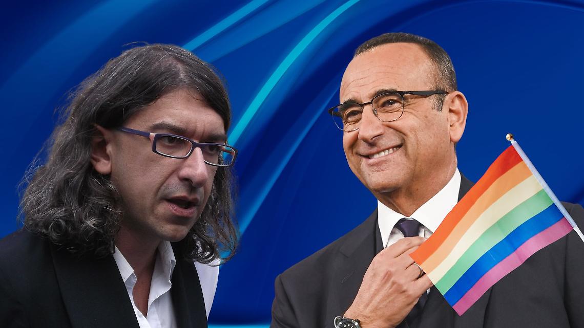 Blitz al Tg1 prima di Sanremo: &ldquo;Carlo Conti &egrave; bisex&rdquo;