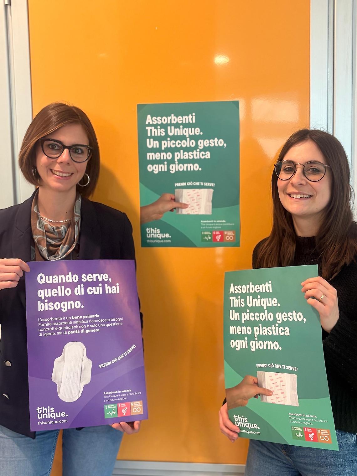 Assorbenti gratuiti nei bagni della Citt&agrave; metropolitana di Torino