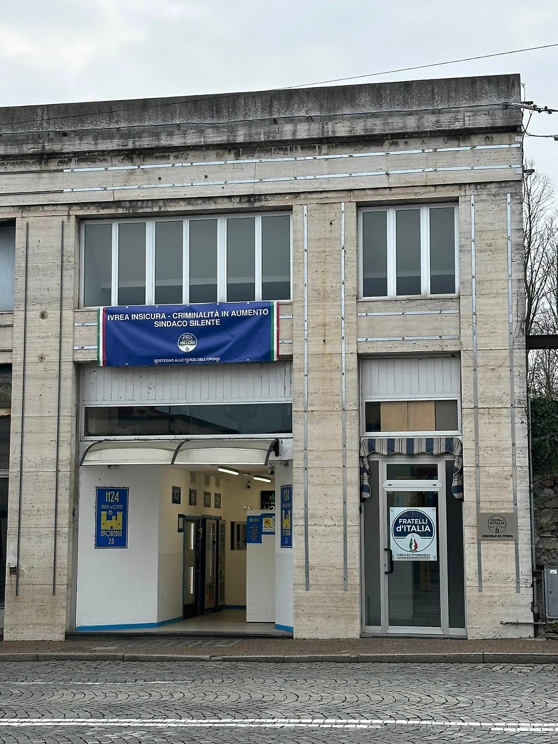 Ivrea insicura, colpa del sindaco Matteo Chiantore, il "silente"