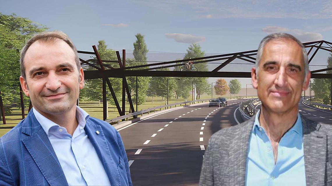 Meisino, cantieri agli sgoccioli: completata la passerella pedonale, il &ldquo;nuovo&rdquo; parco apre a fine marzo