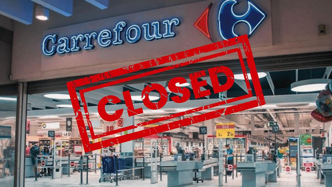 Il supermercato chiude 