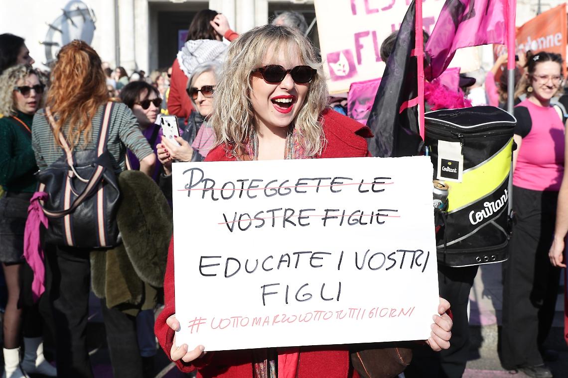 Il corteo delle scorso anno