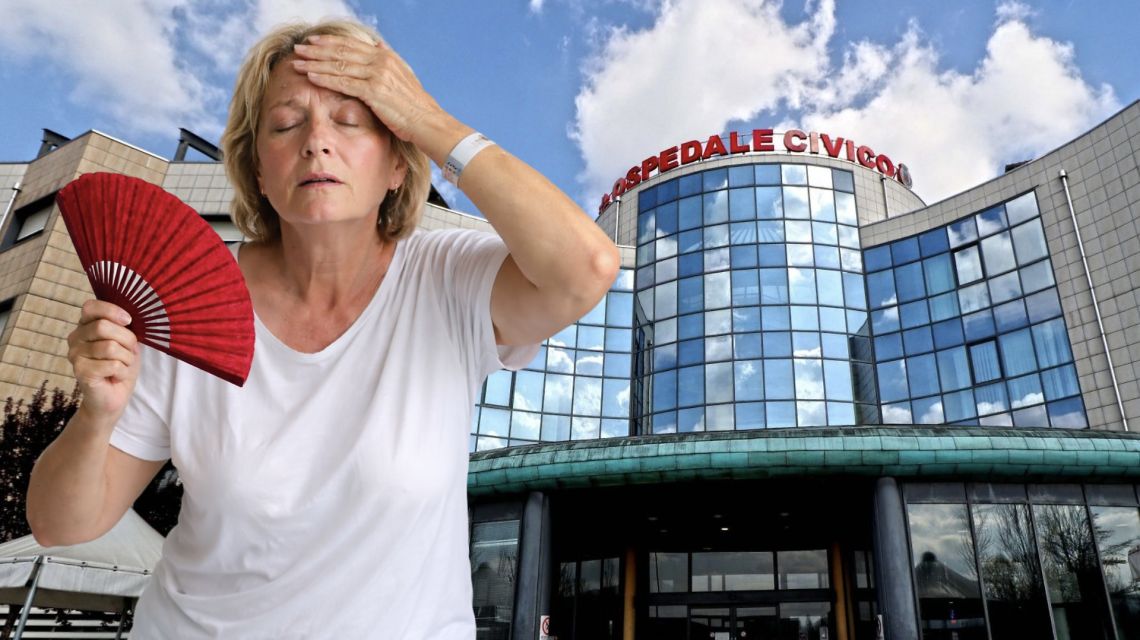 "In ospedale si muore dal caldo!". Finestre sigillate e pi&ugrave; di 30 gradi nelle stanze: una paziente chiede aiuto
