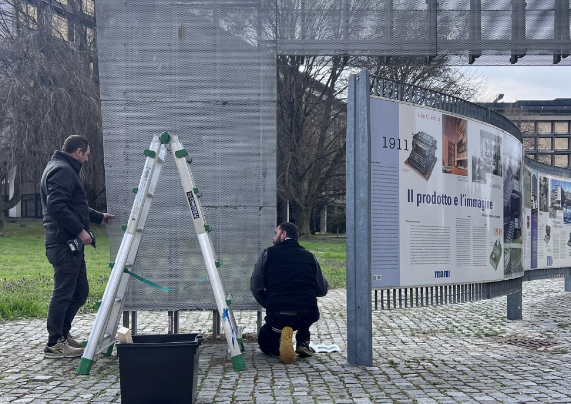 Ivrea rif&agrave; il look al MAAM: via Jervis riparte dai pannelli del museo a cielo aperto
