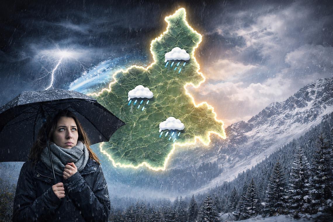 Una saccatura dal Nord Europa potrebbe portare precipitazioni abbondanti e nevicate sulle Alpi anche sotto i 1000 metri.