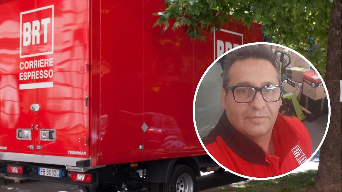 Il corriere ferito a Volpiano, Giuseppe Messina, 52 anni