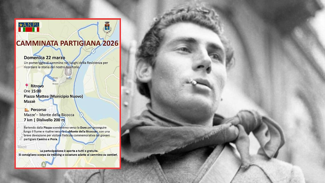 Mazz&egrave;, torna la Camminata Partigiana: sui sentieri della memoria verso il 25 Aprile