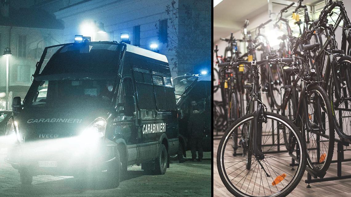 Spaccata nella notte