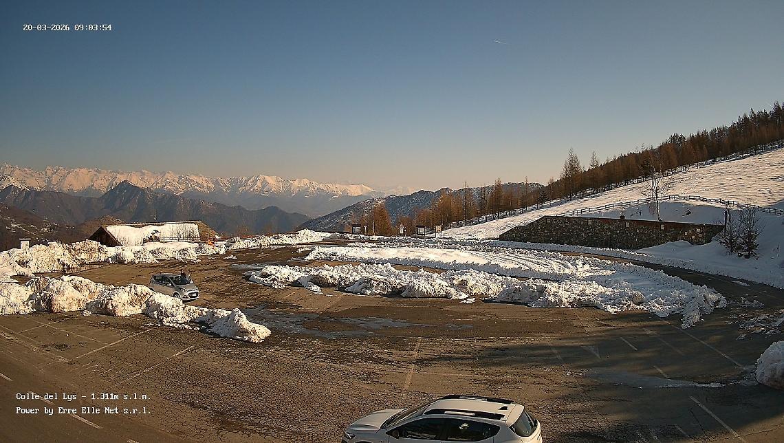Piemonte, mattina sottozero