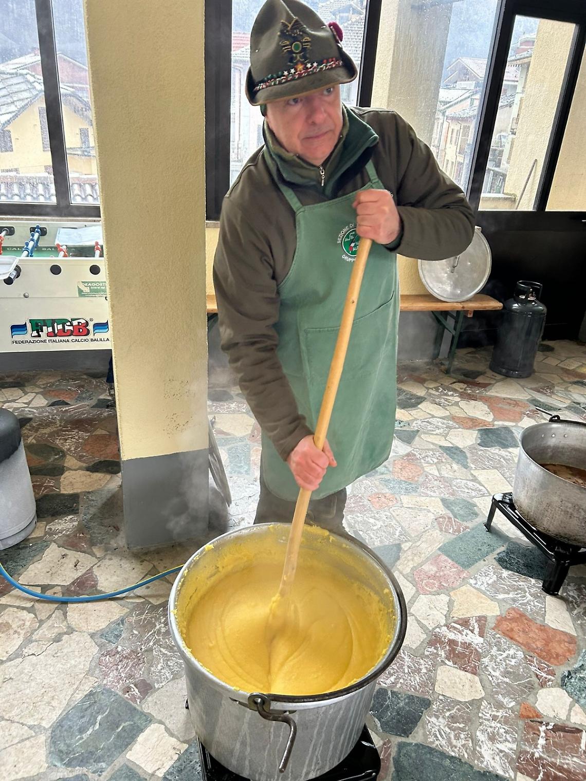 La Polenta degli Alpini per aiutare Nadia e Angelica