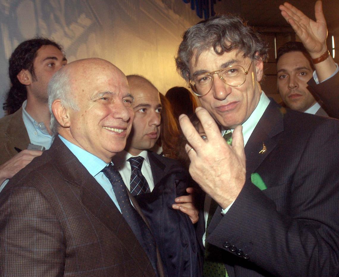 Pomicino e Bossi, due stili opposti della politica italiana