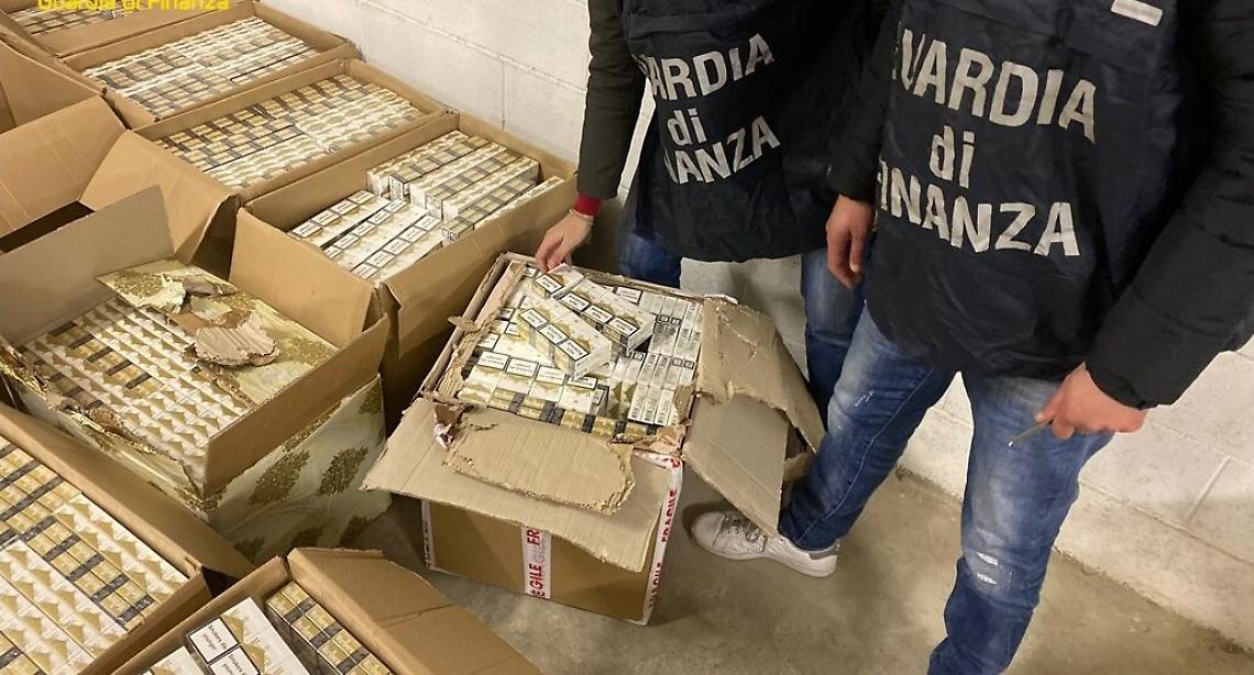 Maxi traffico di tabacco