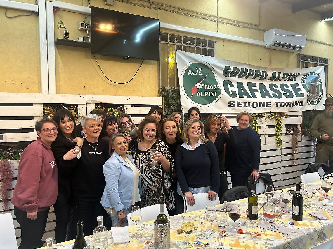 Le "donne alpine" festeggiate dal Gruppo di Cafasse
