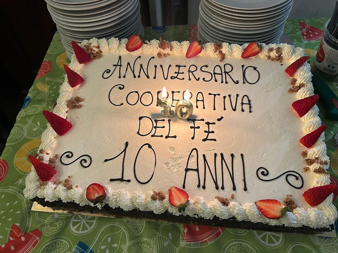 La torta celebrativa firmata dalla pasticceria DolciAmo