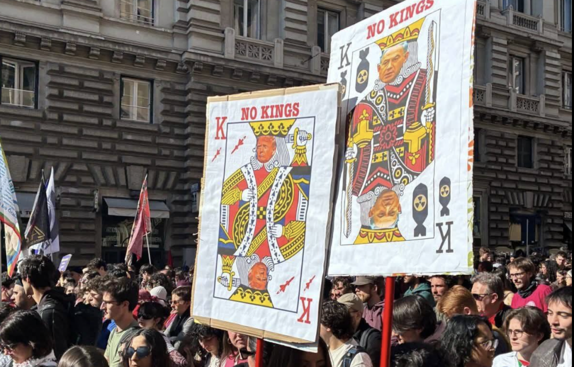 Da Torino a Roma, No Kings contro Trump: protesta globale