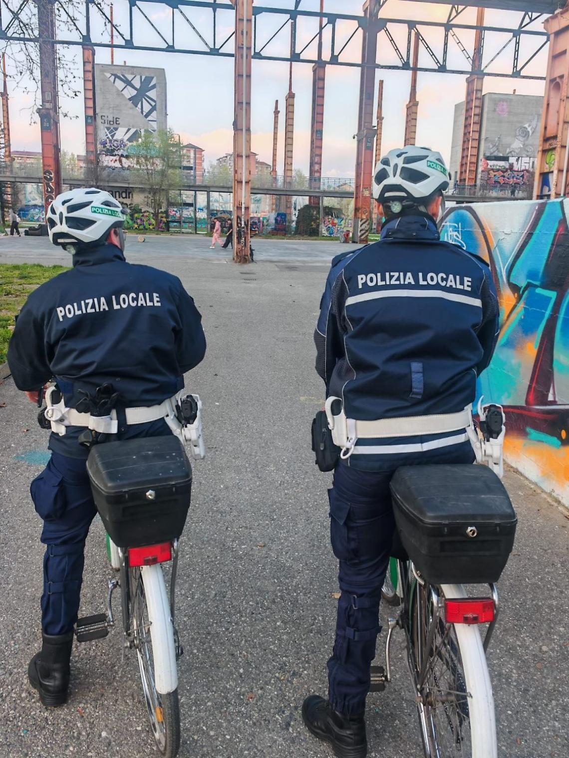 Vigili in bicicletta