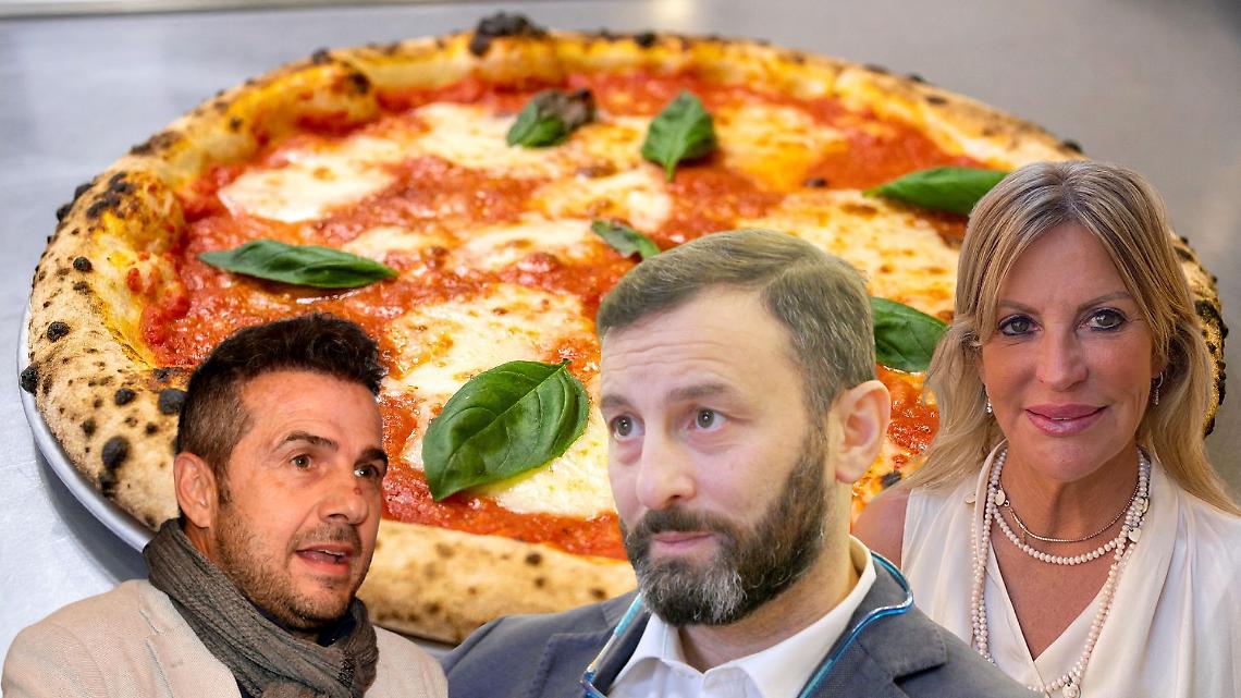 Da sinistra: Vitale, Corcione e Marta