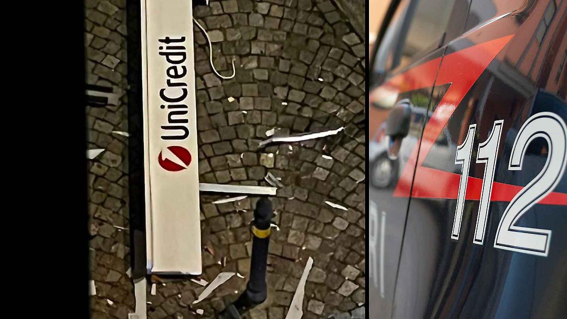 Volpiano, assalto al bancomat 