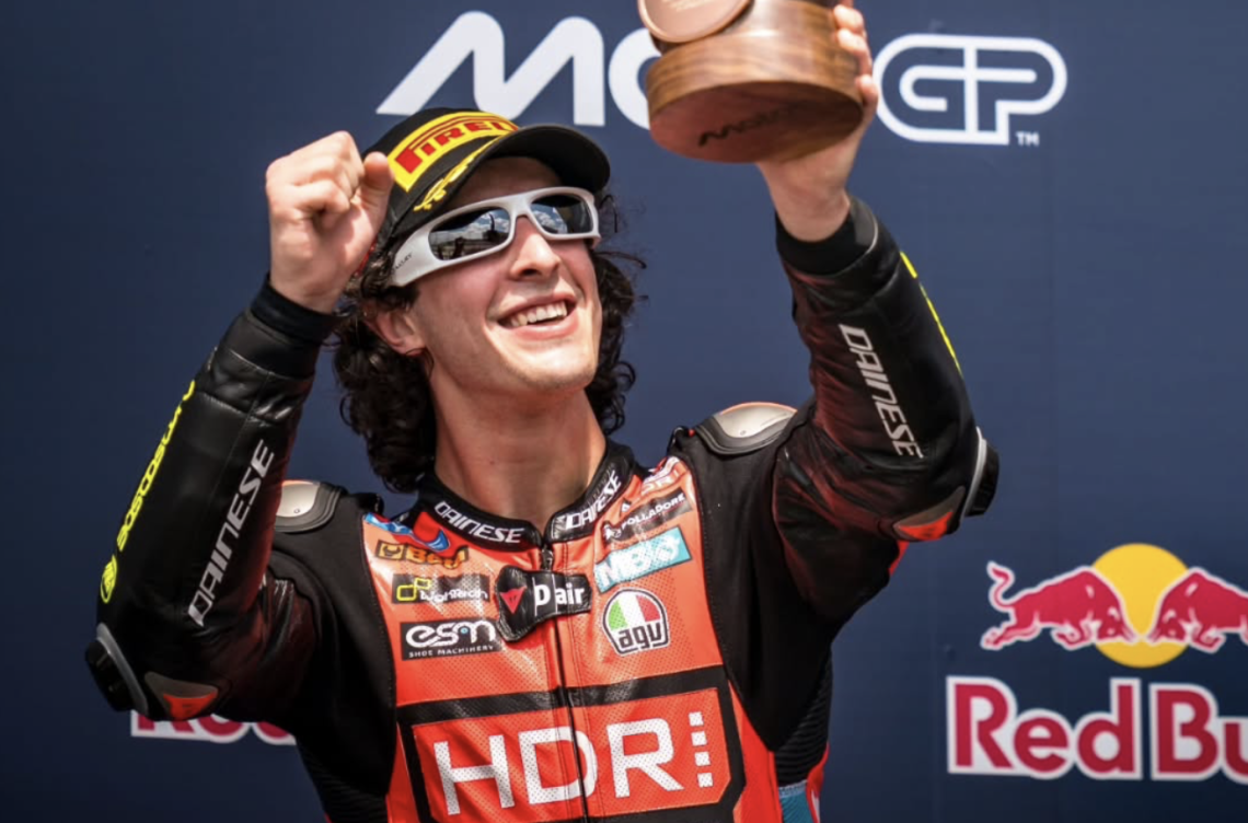 Celestino Vietti secondo negli USA: il pilota di Ciri&eacute; torna protagonista in Moto2