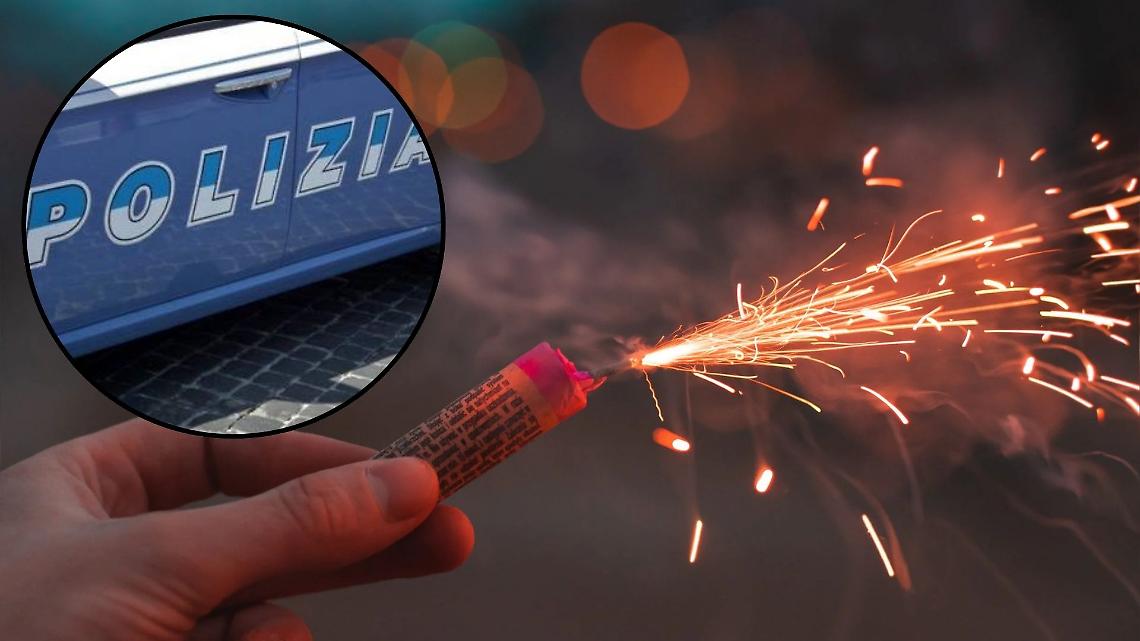 Petardo prima della partita