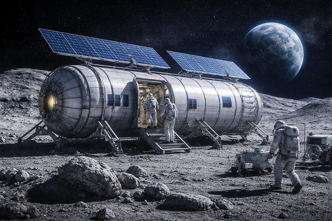 Torino costruir&agrave; la prima casa lunare: il nido italiano per le missioni Artemis