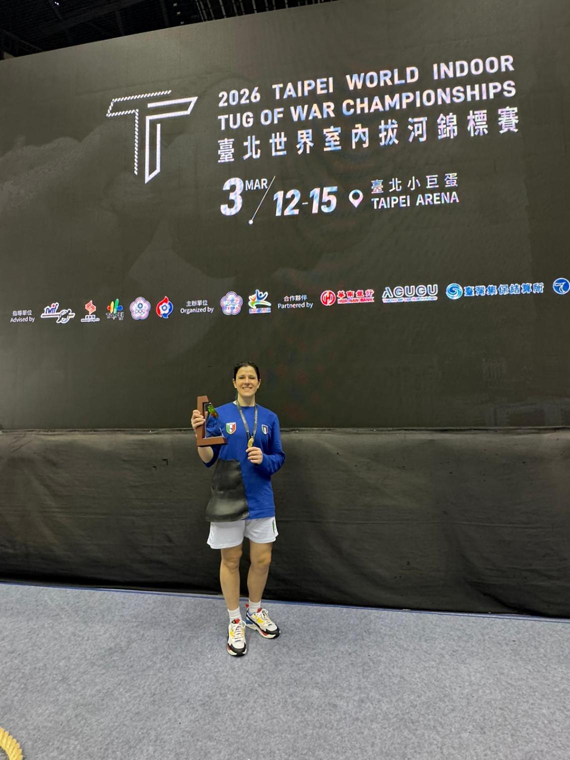 Claudia Perino ai Mondiali di Taipei 2026