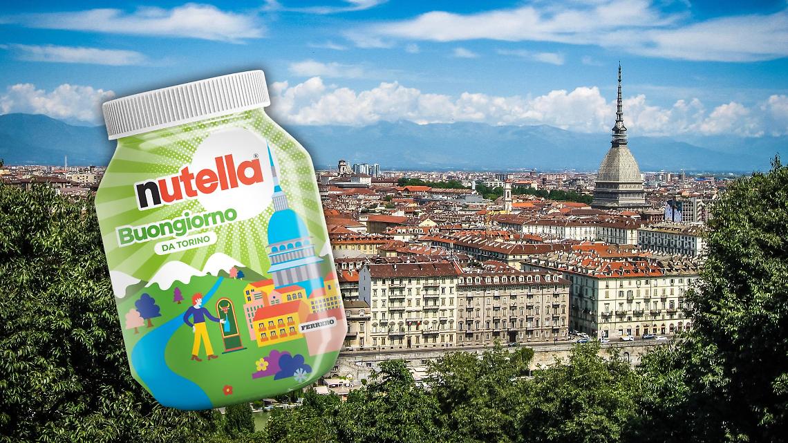 Nutella dedica un vasetto a Torino