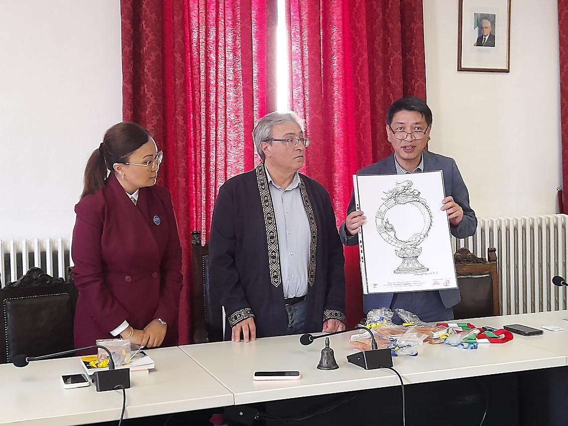 Castellamonte La delegazione kazaka in visita in citt&agrave;