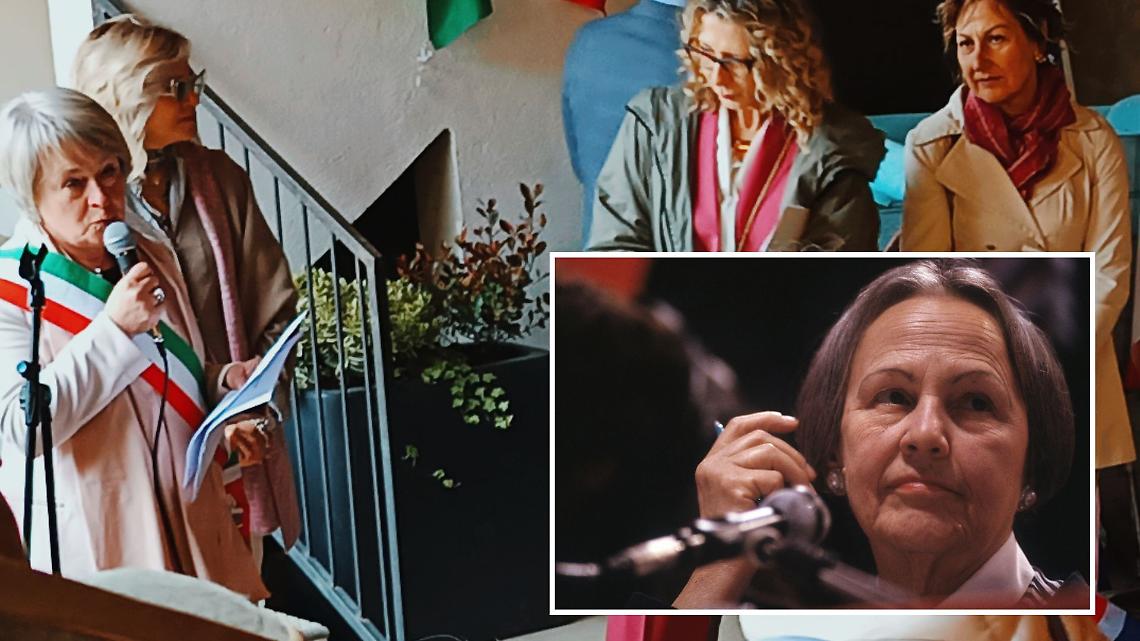 Dopo l'alluvione, Lauriano intitola la biblioteca a Nilde Iotti: sala piena e comunit&agrave; presente