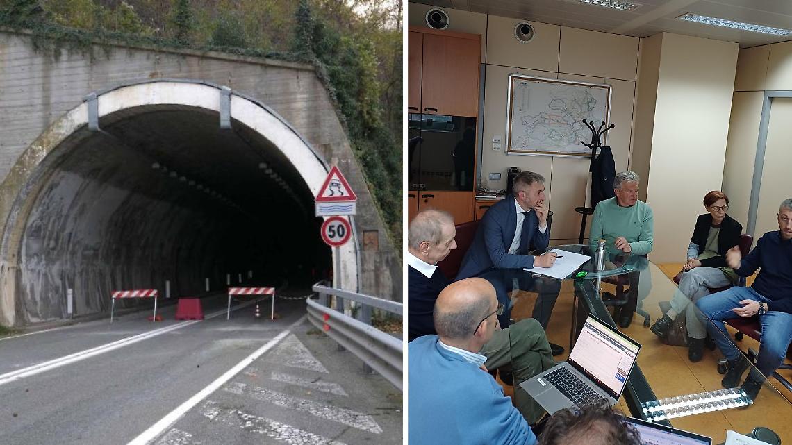 Galleria Monte Basso, lavori nei tempi: riapertura prevista a luglio