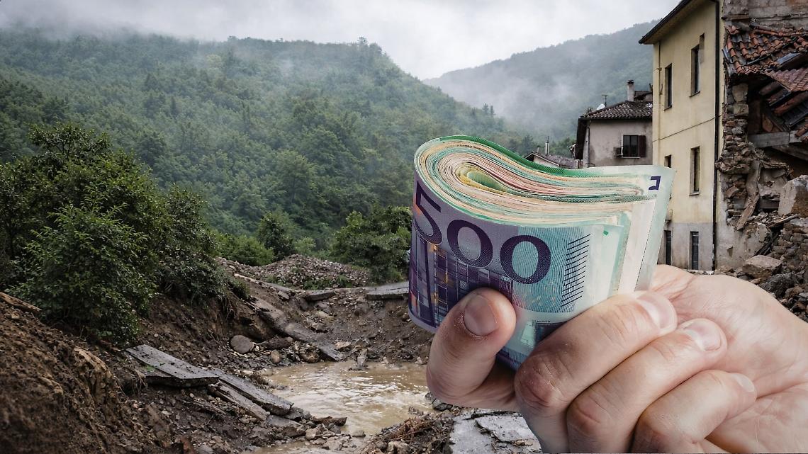 In 3 mesi oltre 1,2 miliardi per emergenze meteo