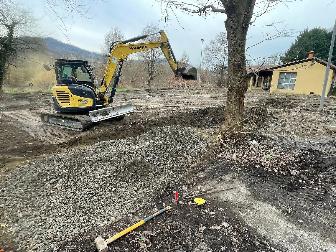Ex campo da calcio di Gassino, lavori gi&agrave; a met&agrave;: il cantiere va avanti nonostante le polemiche