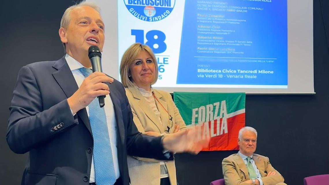 Venaria al voto: ecco i candidati di Forza Italia 