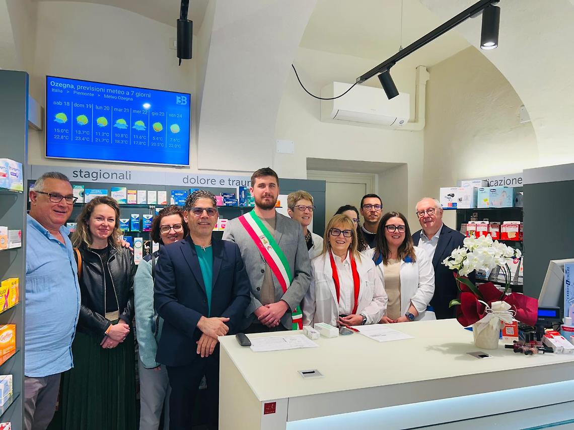 Canavese, nuova farmacia nei piccoli