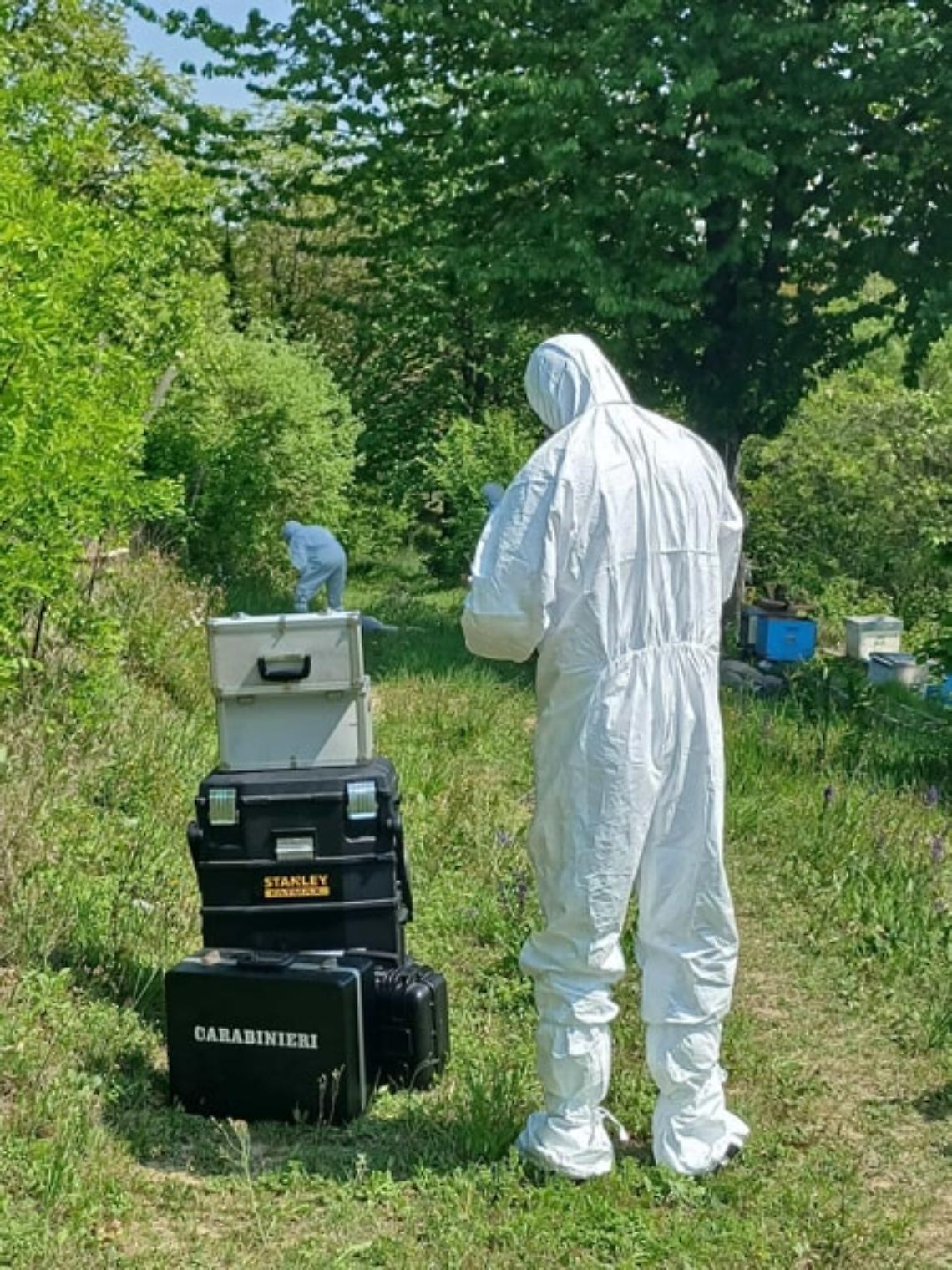 I rilievi dalla scientifica