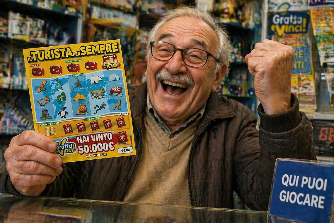 Gratta e Vinci, colpo da 50mila euro a Settimo Torinese