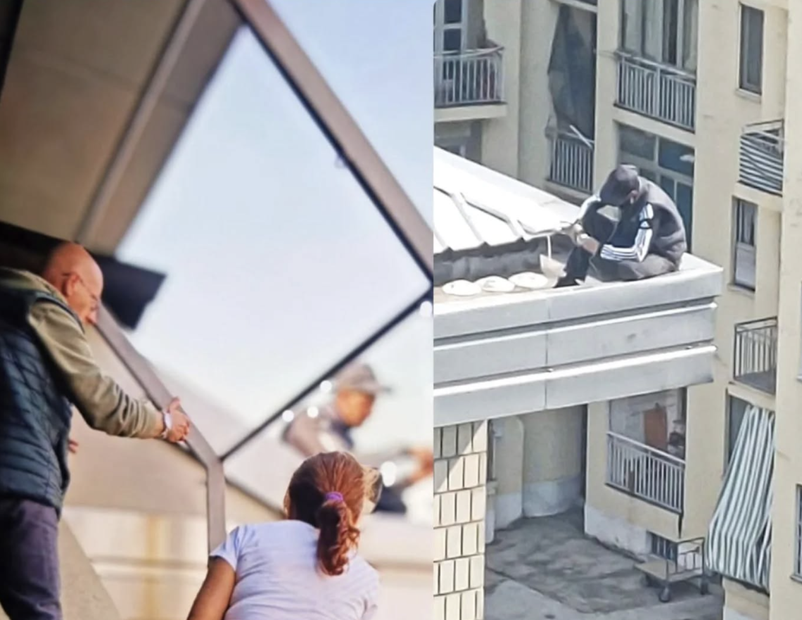 Sessanta ore sul tetto