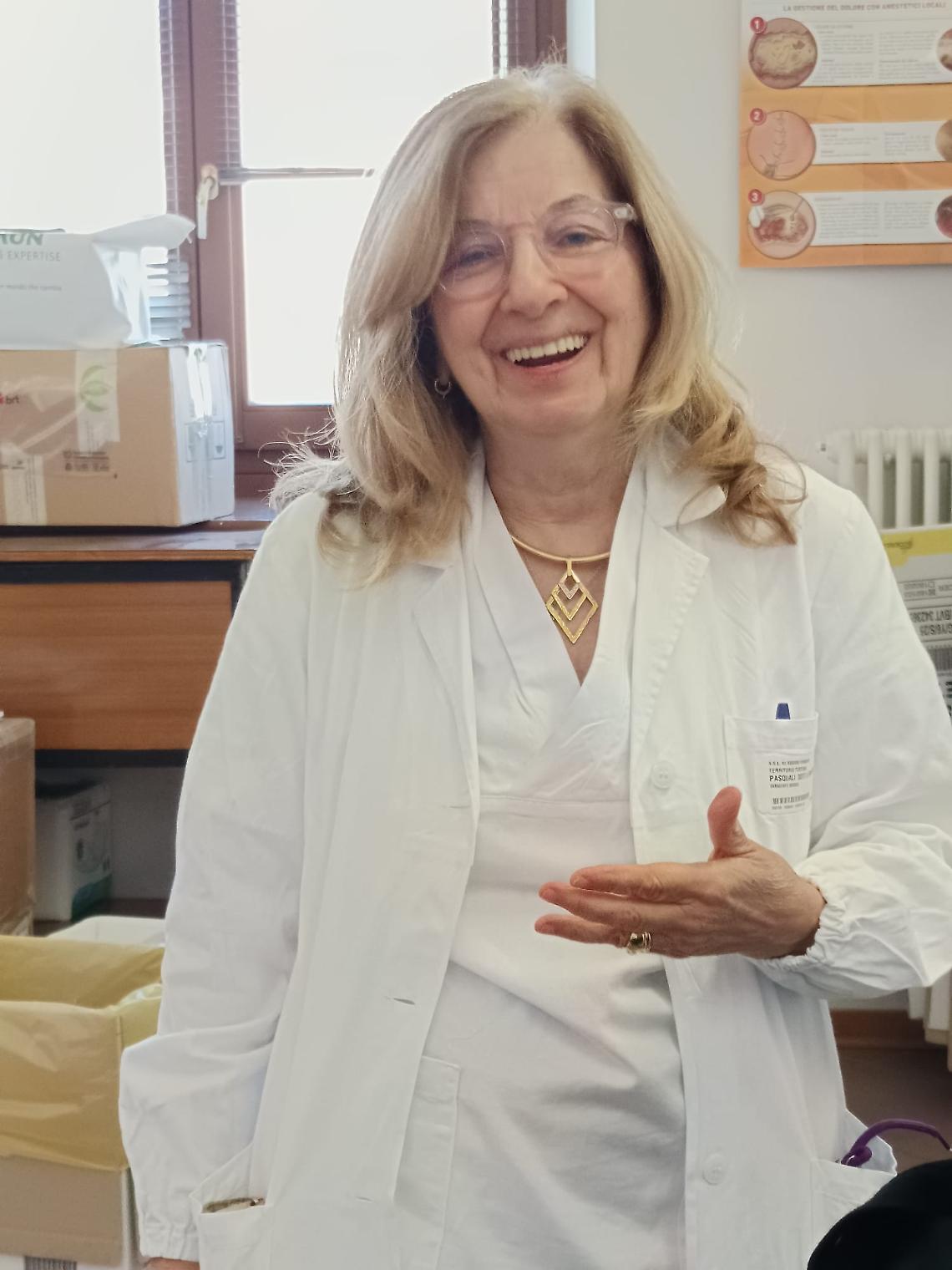 Francesca Pasquali, vulnologa dell&rsquo;Asl AL