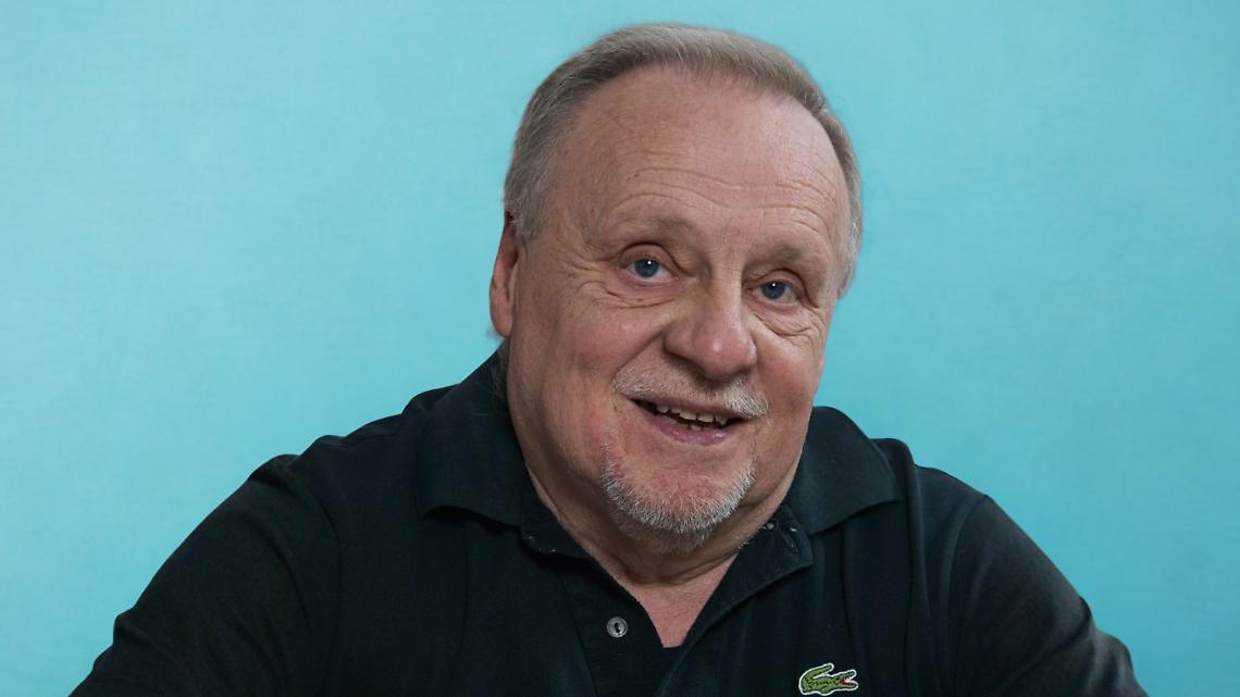 Marco Chianale, insegnante del corso di pittura dell'Unitre di Settimo Torinese