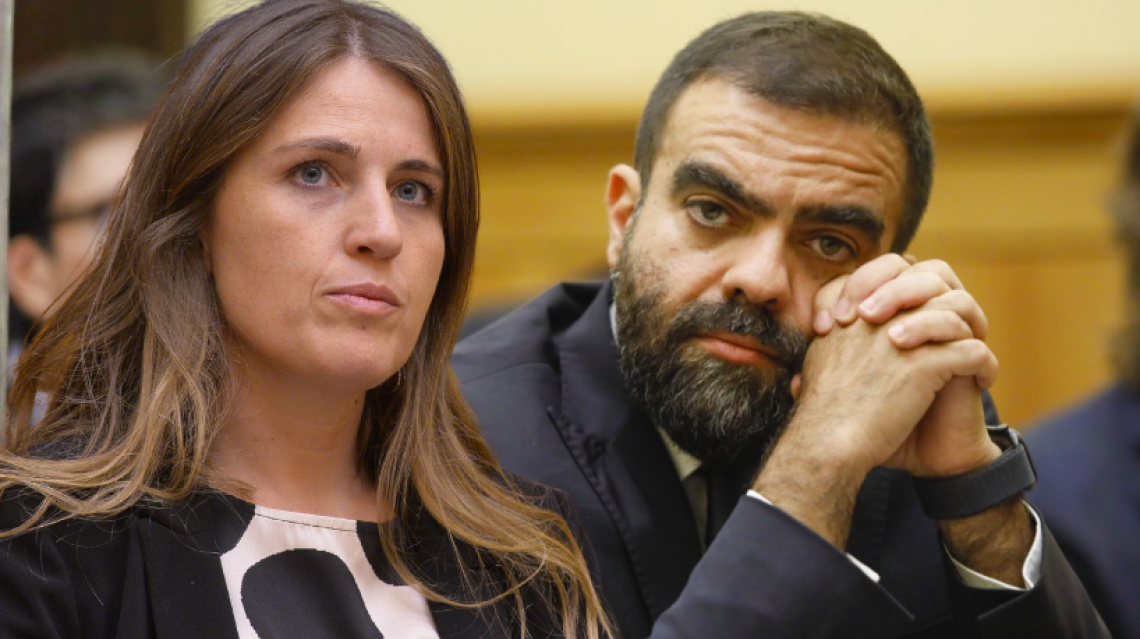 I parlamentari piemontesi Chiara Gribaudo (PD) e Marco Grimaldi (AVS)